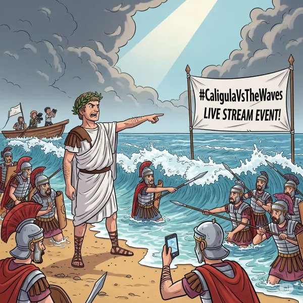 The Emperor Who Declared War on the Ocean: A Lesson in Viral Marketing
